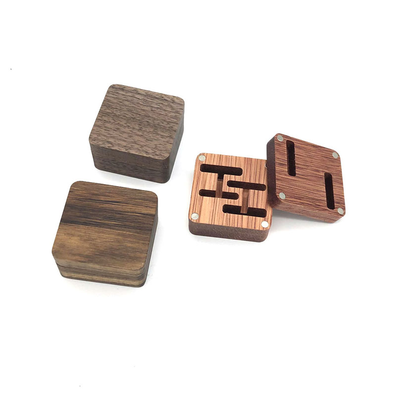 Cutie de lemn bijuterii personalizate